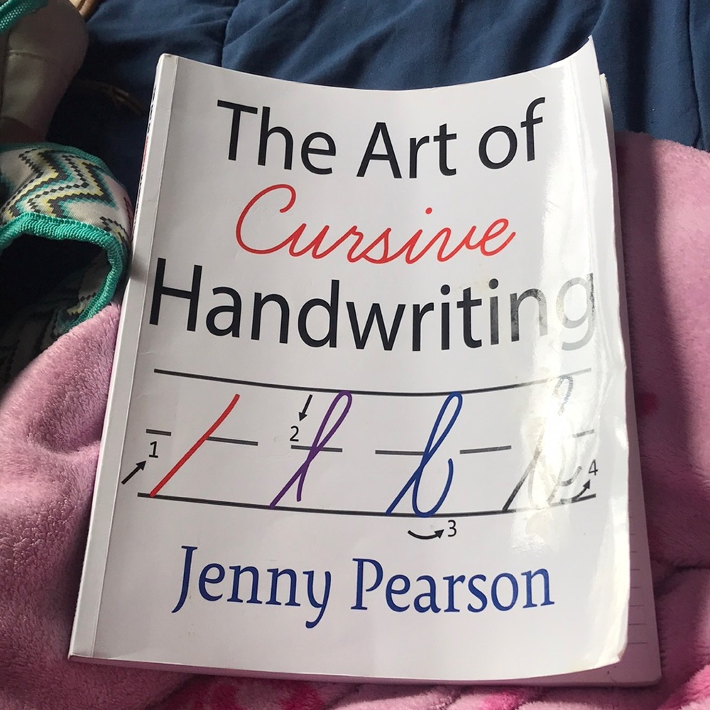 Cursive writing book